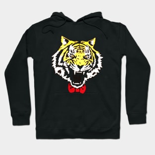 Tiger with bowtie Hoodie